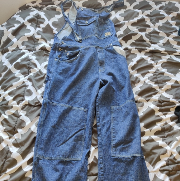 Rocawear overalls denim 90s 2000s - Picture 6 of 7